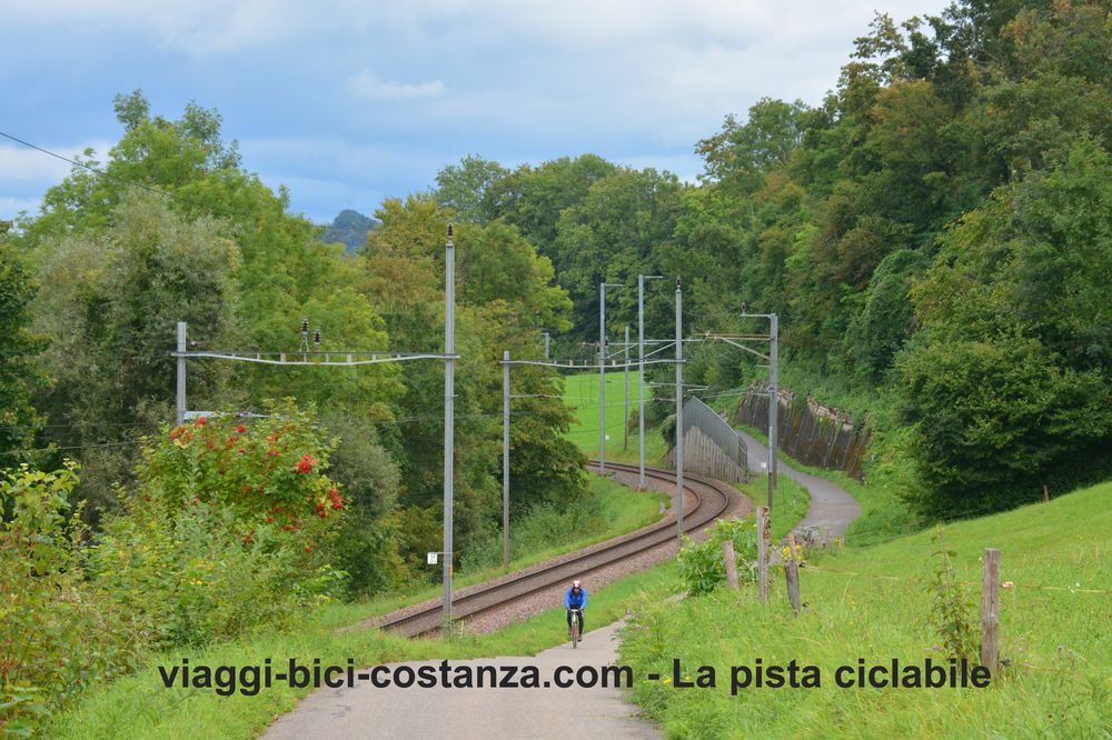 La pista ciclabile - Lago di Costanza - Untersee