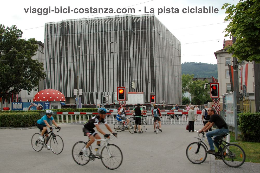 La pista ciclabile - Lago di Costanza - Bregenz
