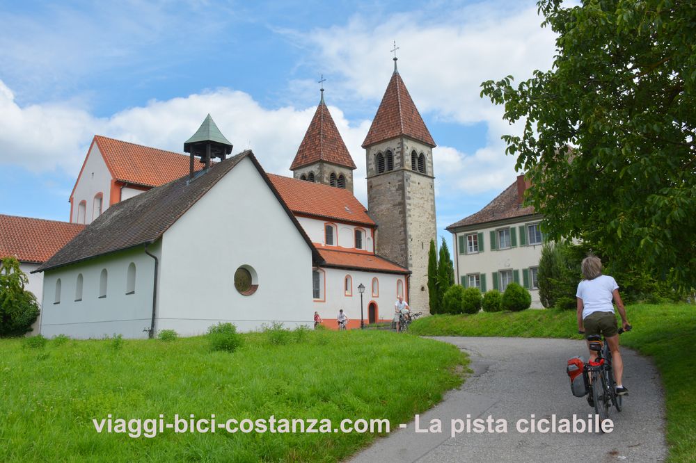 La pista ciclabile - Lago di Costanza - Reichenau