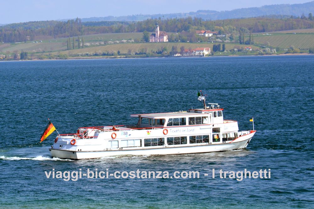 I traghetti sul Lago di Costanza - MS Uhldingen